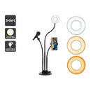 Ring Light Iluminação Led - Suporte Para Celular E Supor