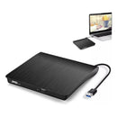 Gravador De Dvd Leitor Cdrom Externo Usb 3.0 Portátil -