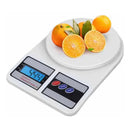 Balança Digital De Precisão Cozinha 10Kg Wellmix Cor Branc -