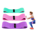 Kit 3 Faixa Elastica Hip Mini Band Treino Exercicio Academia