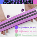 Kit 3 Faixa Elastica Hip Mini Band Treino Exercicio Academia