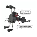 Suporte Para Motocicletas USB - Carregador