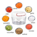 Triturador De Alimentos Manual Mini Processador Temperos -