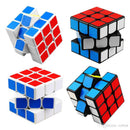 Cubo Mágico Profissional Rainbow Sem Adesivos -