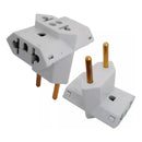 Adaptador Plugue De Tomada Benjamim T - 3 Entradas