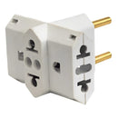Adaptador Plugue De Tomada Benjamim T - 3 Entradas