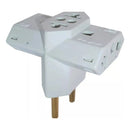 Adaptador Plugue De Tomada Benjamim T - 3 Entradas