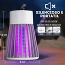 Lâmpada Led Elétrica Anti Inseto Mata Mosquito Repelente -