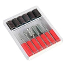 Kit 6 Lixas Refil Lixadeira Eletrica Unhas Gel -