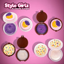 8 Cupcake Gloss Estilo Girls Infantil Kids Hidratante Labial