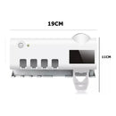 Suporte Porta Escova Dentes Dipenser Pasta Esterelizador Uv