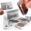 Baralho prata Poker 52 Cartas Espanholas À Prova D'água -