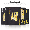 Baralho Caveira Skull Preto Dourado Gold Truco 54 Cartas -