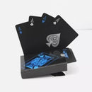 Baralho Black A Prova D'agua - Baralho Preto - Poker Mágica