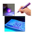 Caneta Detecta Dinheiro Falso Ultra Violet Nota Falsa Cor Ro