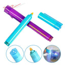 Caneta Detecta Dinheiro Falso Ultra Violet Nota Falsa Cor Ro