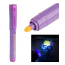 Caneta Detecta Dinheiro Falso Ultra Violet Nota Falsa Cor Ro