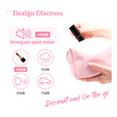 Mini Massageador Portatil Batom Elétrico Discreto Potente R