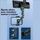 Suporte Celular Universal Carro Mesa Gravação C Trava -