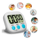 Timer Alarme Sonoro Digital Cronometro Cozinha Temporizador