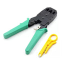 Alicate Crimpar Rj45 Rj11 Cabo De Rede Desencapador -