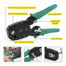 Alicate Crimpar Rj45 Rj11 Cabo De Rede Desencapador -