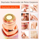 Removedor Pelos Faciais Sem Dor 2 Em 1 Recarregavel Premium