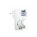 Kit 8 Pilhas Recarregáveis AA/AAA + Carregador Bivolt -