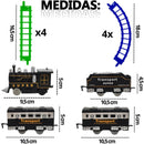 Trenzinho Expresso Clássico Ferrorama Pilha 12 Pc Brinquedo