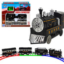 Trenzinho Expresso Clássico Ferrorama Pilha 12 Pc Brinquedo