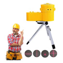 Nível Laser Giratório 360º - Tripé Nivelador Profissional