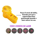 Nível Laser Giratório 360º - Tripé Nivelador Profissional