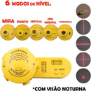 Nível Laser Giratório 360º - Tripé Nivelador Profissional