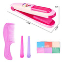 Brinquedo Mechas Coloridas Kit Menina Pinte O Cabelo -