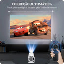 Projetor Portátil 4K Android 11Wifi Home Cinema -