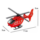 Carrinhos De Bombeiro Friccao Miniatura Brinquedo 6 Pecas -