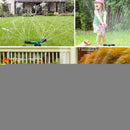 Aspersor Irrigação Giratório 360º Automático De Jardim -