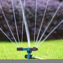 Aspersor Irrigação Giratório 360º Automático De Jardim -