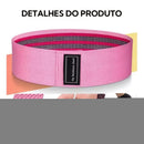 Extensor Academia Kit 3 Faixas Elásticas Para Treino -