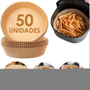 Kit 50 Formas Fritadeira Elétrica Descartável Para Air Fry -