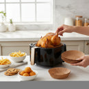 Kit 50 Formas Fritadeira Elétrica Descartável Para Air Fry -