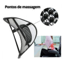 Suporte Apoio Lombar Encosto Ergonômico Banco Cadeira -