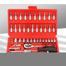 Maleta Estojo Kit Caixa Jogo Ferramentas Completa 46Cps -