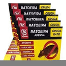 Ratoeira Adesiva Cola Pega Rato 10 Und Super Cola Pega Tudo
