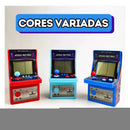 Mini Fliperama Retrô Tetris Portátil -