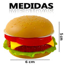 Mini Burguer De Montar Brinquedo -