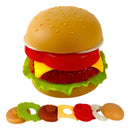 Mini Burguer De Montar Brinquedo -