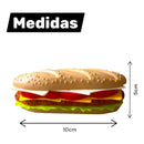 Kit Mini Hambúrguer E Sanduíche Monta E Desmonta Brinquedo -
