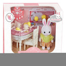 Conjunto De Móveis De Sala De Jantar Family Of Rabbits Simi
