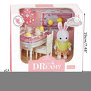 Conjunto De Móveis De Sala De Jantar Family Of Rabbits Simi